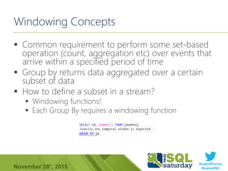 Azure Stream Analytics | PPTX