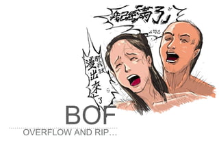 BOFOVERFLOW AND RIP…
 