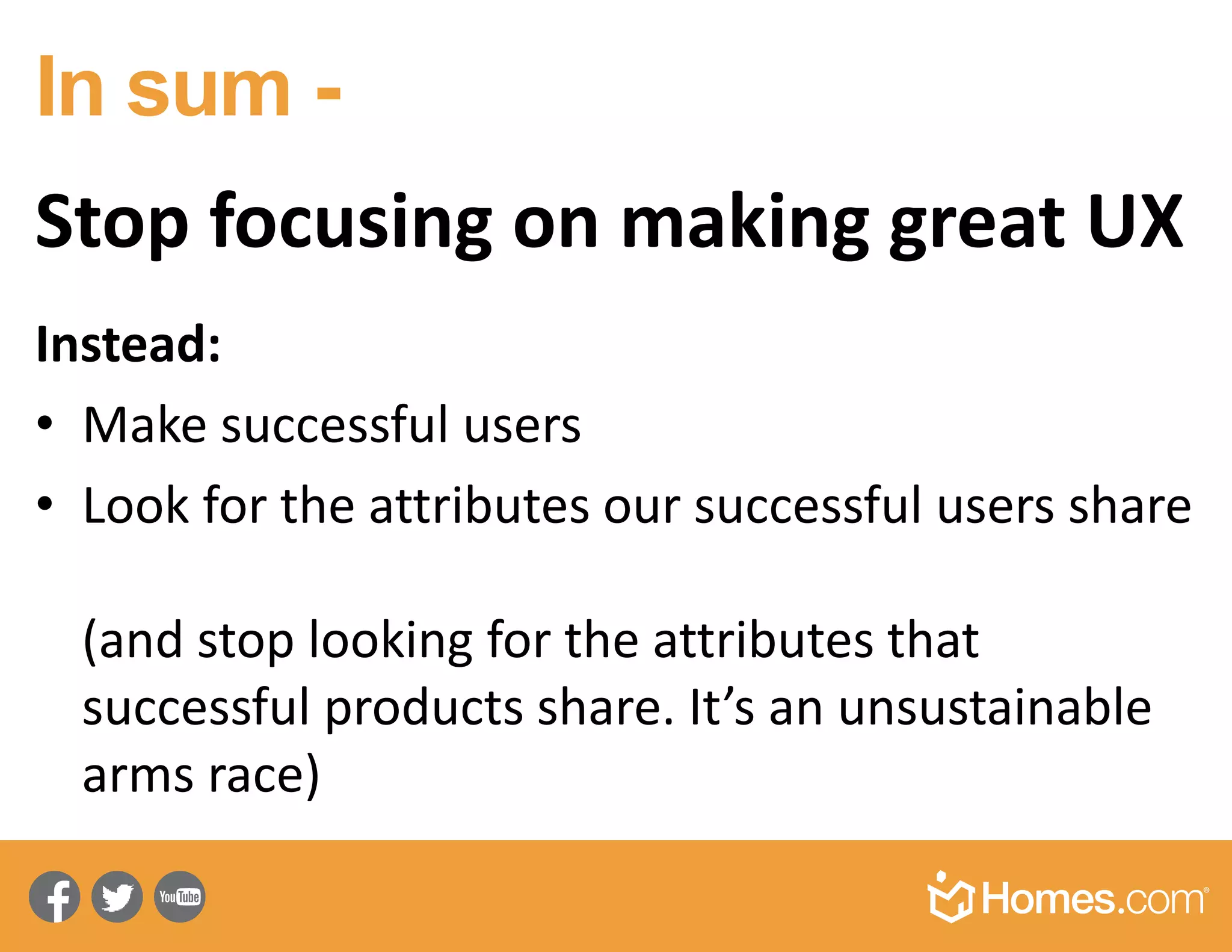 The product isn’t a superheroWe don’t need superhero apps
 