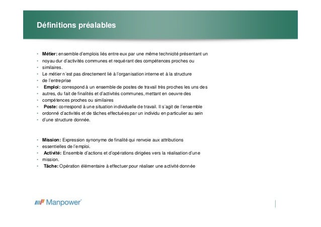 Flash Infos Rediger Une Fiche De Poste Pour Recruter