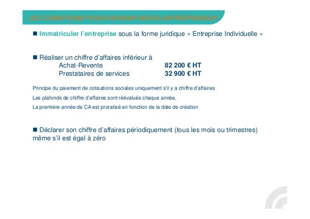 Flash Infos Le Regime Micro Entrepreneur Flash Infos Le Regime Micro Entrepreneur
