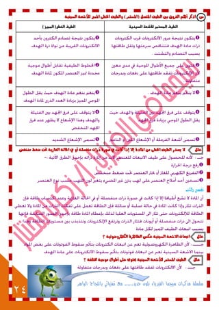 24
‫ع‬‫املتصل‬ ‫الطٔف‬ ‫بني‬ ‫الفسّم‬ ‫أٍه‬ ‫اذنس‬(‫املطتنس‬)‫الطٔي‬ ٘‫لألغع‬ ‫املنٔص‬ ٙ‫ارتط‬ ‫ّالطٔف‬٘ٔ
‫الدينيظ‬ ‫لألذطظ‬ ‫المدتمر‬ ‫الطيف‬) ‫المميز‬ (‫الخطى‬ ‫الطيف‬





‫علل‬‫ميدفض‬ ‫ضػط‬ ‫حتت‬ ٘ٓ‫الػاش‬ ٘‫اذتال‬ ‫يف‬ ّ‫أ‬ ٘‫ميفصل‬ ‫ذزات‬ ٗ‫صْز‬ ‫يف‬ ‫ناىت‬ ‫إذا‬ ‫إال‬ ٗ‫املاد‬ ً‫م‬ ٙ‫ارتط‬ ‫الطٔف‬ ‫ٓصدز‬ ‫ال‬



‫ذلك‬ ‫تفطري‬
‫؟‬ ْٜ٘ٔ‫الهَسّض‬ ٗ‫العاٍس‬ ‫عهظ‬ ٘ٔ‫الطٔي‬ ٘‫االغع‬ ‫اىبعاخ‬ ‫علل‬
‫؟‬ ٘‫خمتلف‬ ٘ٔ‫مْد‬ ‫أطْال‬ ٙ‫عل‬ ْٚ‫حيت‬ ٘ٔ‫الطٔي‬ ٘‫لألغع‬ ‫املطتنس‬ ‫الطٔف‬ ‫علل‬
‫الباهر‬ ‫بالنجاح‬ ‫تمنياتي‬ ‫مع‬ ,,,,,,‫جديد‬ ‫بلون‬ ‫الفيزياء‬ ‫سيجما‬ ‫مذكرات‬ ‫سلسلة‬
 