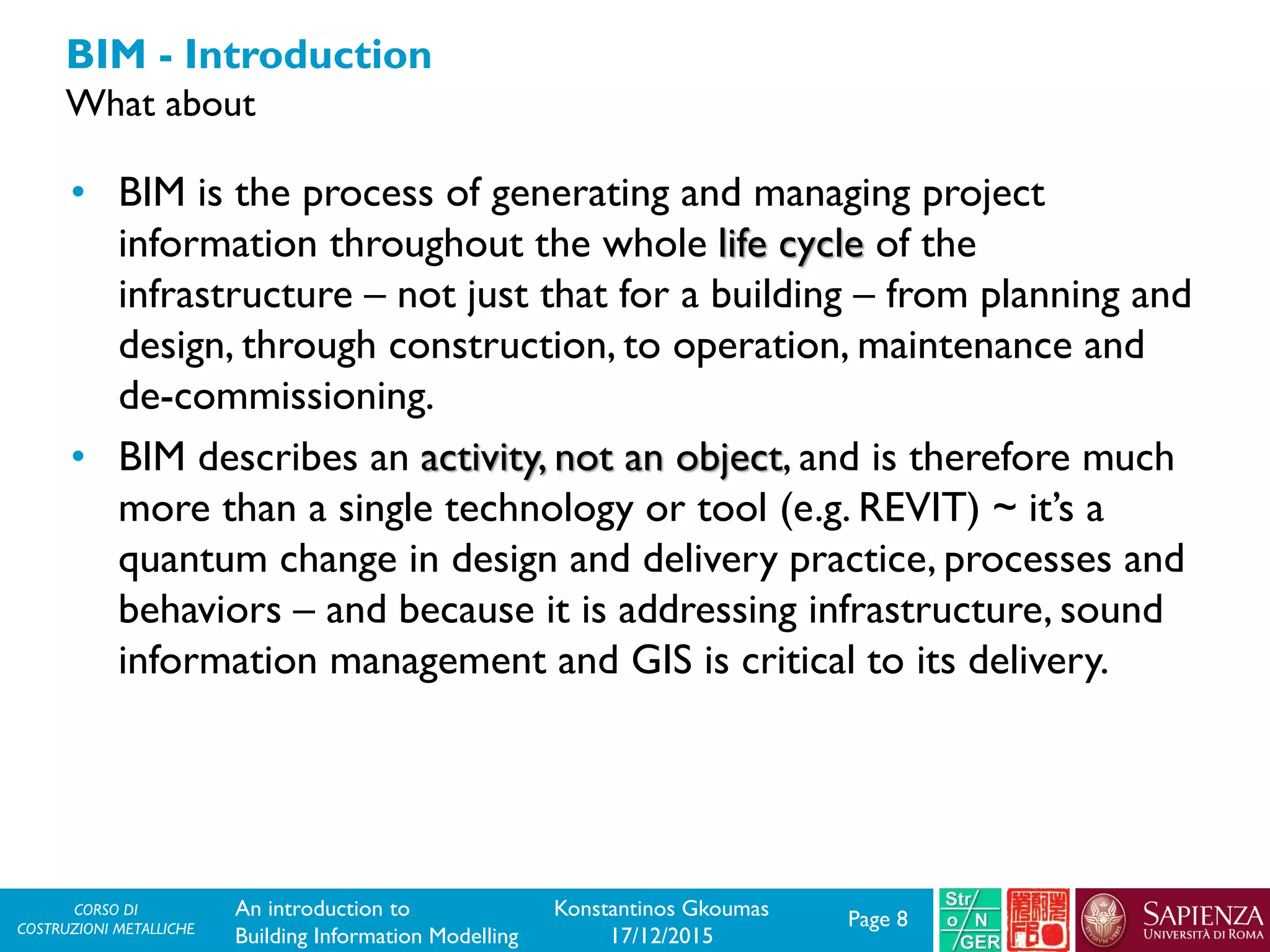 Cm An Introduction To Building Information Modelling Bim Ppt Cm An Introduction To Building Information Modelling Bim Ppt