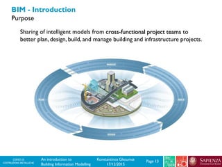 CM - An introduction to Building Information Modelling (BIM) | PDF