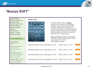 “Виагра SOFT”
Copyright© Pfizer 2015 24
 
