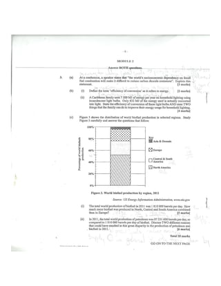 CAPE Environmental Science Unit 2 2015 Paper 2 | PDF