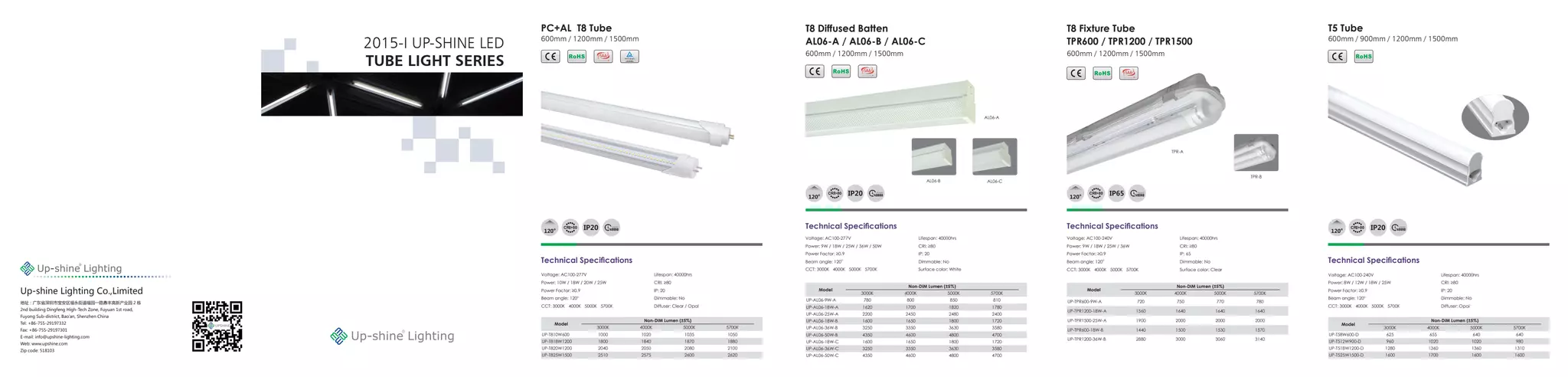 Up Shine Led Module Al UPSHINE LED Tube Lights Catalogue | PDF