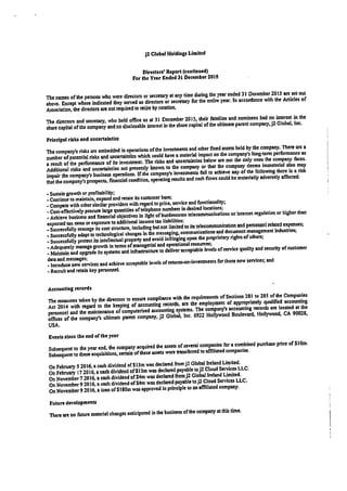 J2 Global Holdings 2015 Financials