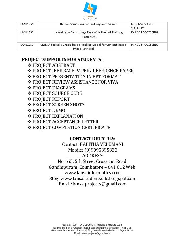 Ieee format for project ppt presentation