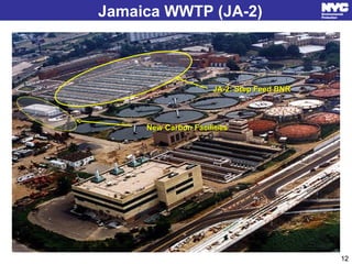 1212
Jamaica WWTP (JA-2)
z
JA-2: Step Feed BNRJA-2: Step Feed BNR
New Carbon FacilitiesNew Carbon Facilities
 