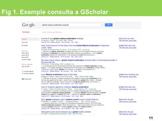 Fig 1. Exemple consulta a GScholar
11
 