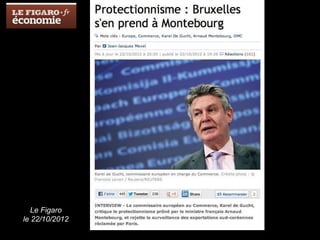 Le Figaro
le 22/10/2012
 