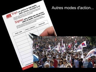 Autres modes d'action...
 