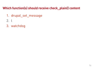 © Ibuildings 2014/2015 - All rights reserved
Filter Input
As early as possible
 