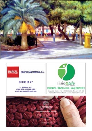 PROGRAMA DE FESTES D'INCA 2015