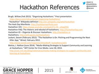 Come Hack With Us: A Hardware Hackathon at GHC | PPTX