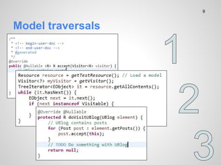 Model traversals
9
 
