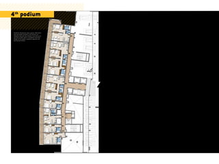 Disclaimer: All pictures, plans, layouts, information,
data and details included in this brochure are
indicative only and may change at any time up to
the final ‘as built’ status in accordance with final
designs of the project, regulatory approvals and
planning permissions.
4th
podium
 