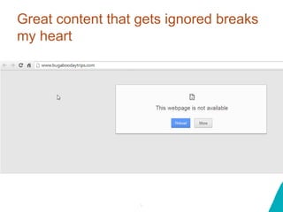 Great content that gets ignored breaks
my heart
7
 