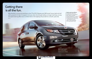 2015 Honda Odyssey Brochure PDF
