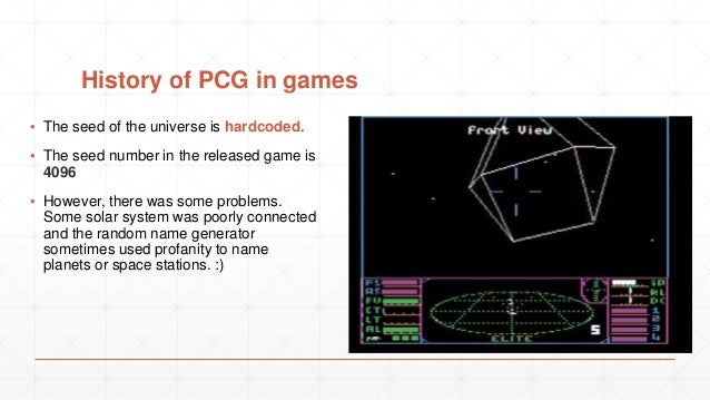 Introduction To Procedural Contents Generation