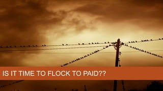 IS IT TIME TO FLOCK TO PAID??
 