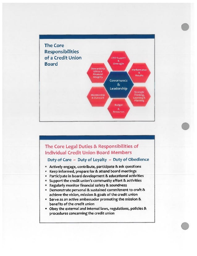 Credit Union Supervisory Committee Development