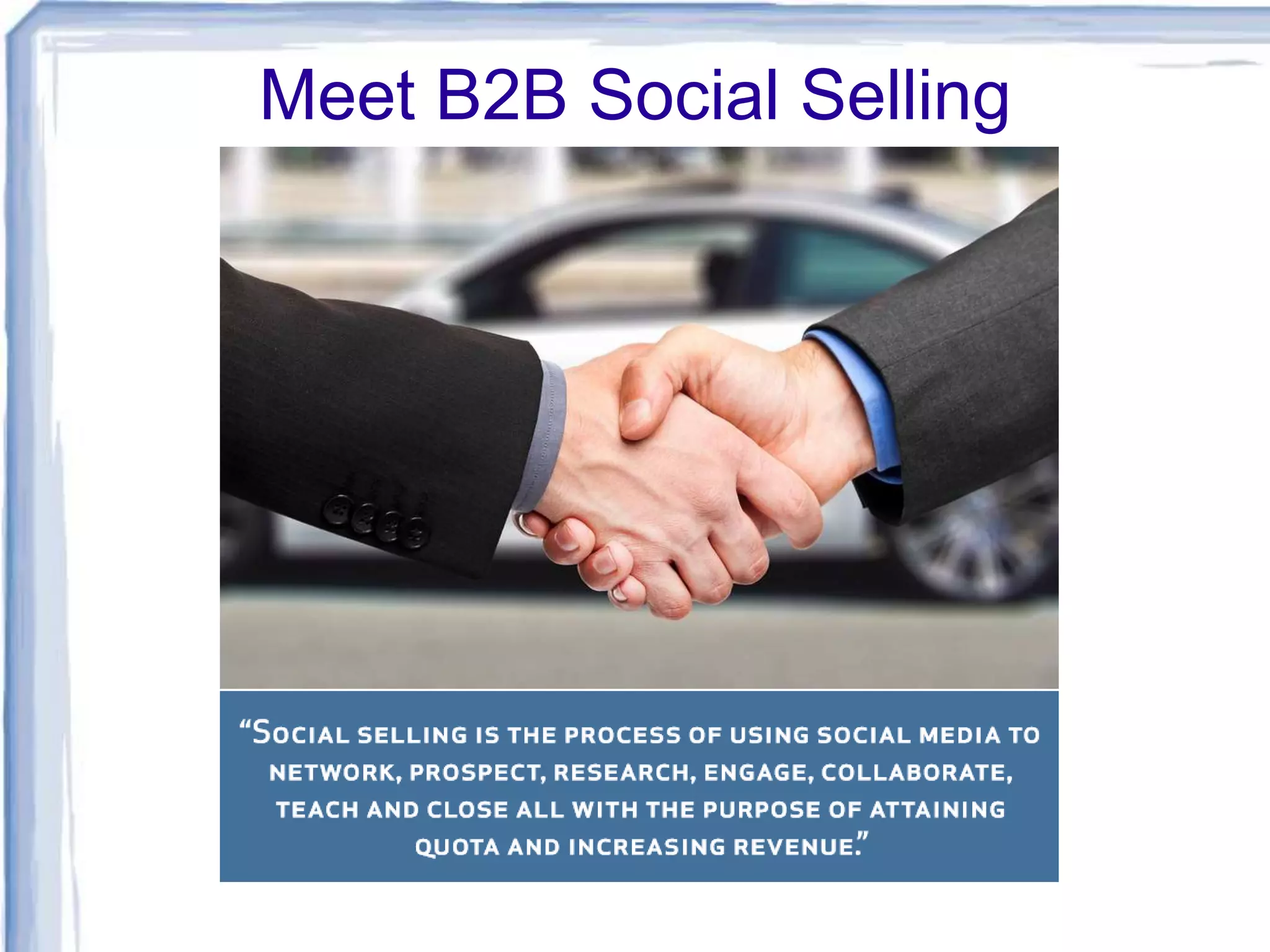 Meet B2B Social Selling