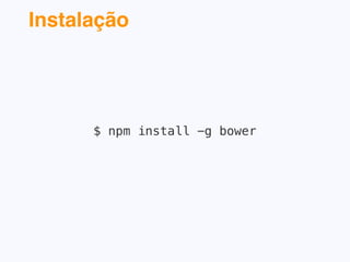 App tradicional
Rails
Organizar o JS
Aplicar um
framework JS
Separar o
front-end do
back-end
 