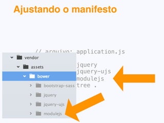 Você não tem como separar os
scripts sem aumentar o número de
requisições.
X
 
