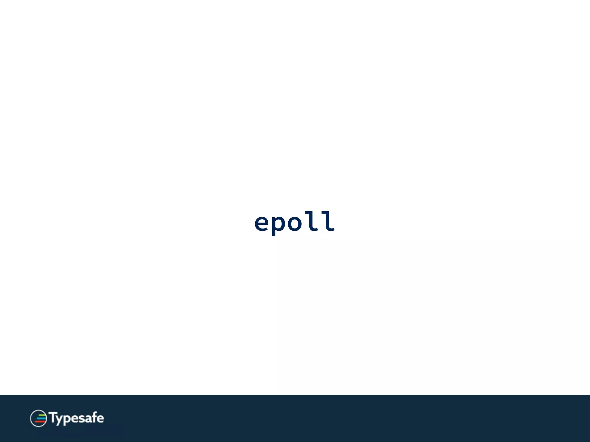 ZeroCopy = sendfile [Linux]
Data never leaves kernel mode!
 