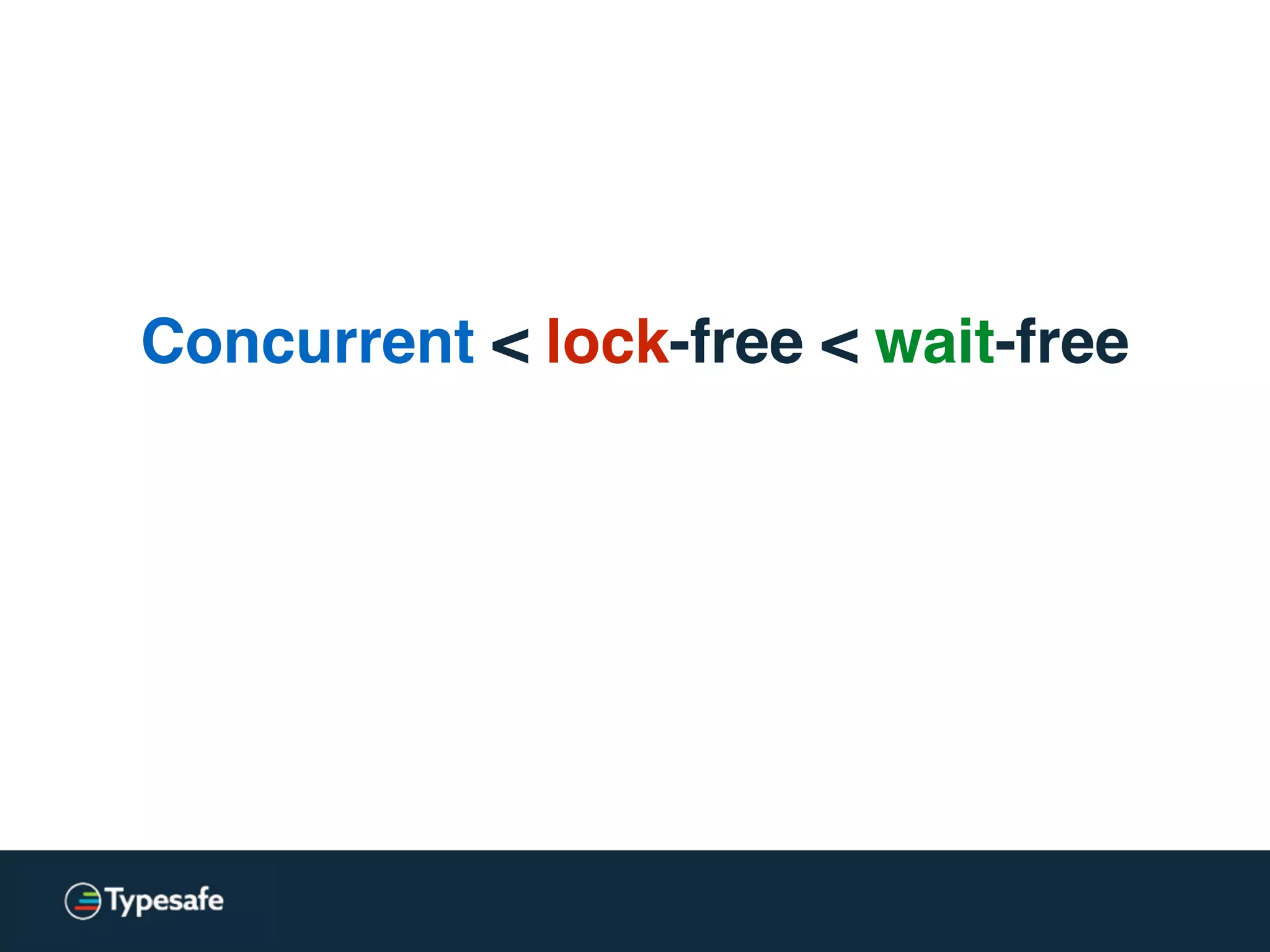 Gil Tene style, see:“How NOT to Measure Latency”
Hiccups
 