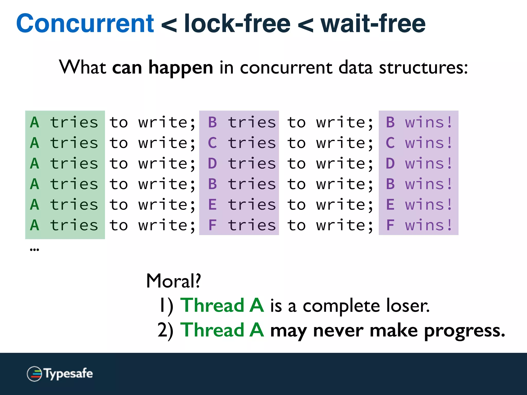 Gil Tene style, see:“How NOT to Measure Latency”
Hiccups
 
