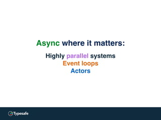 Sync / Async
 