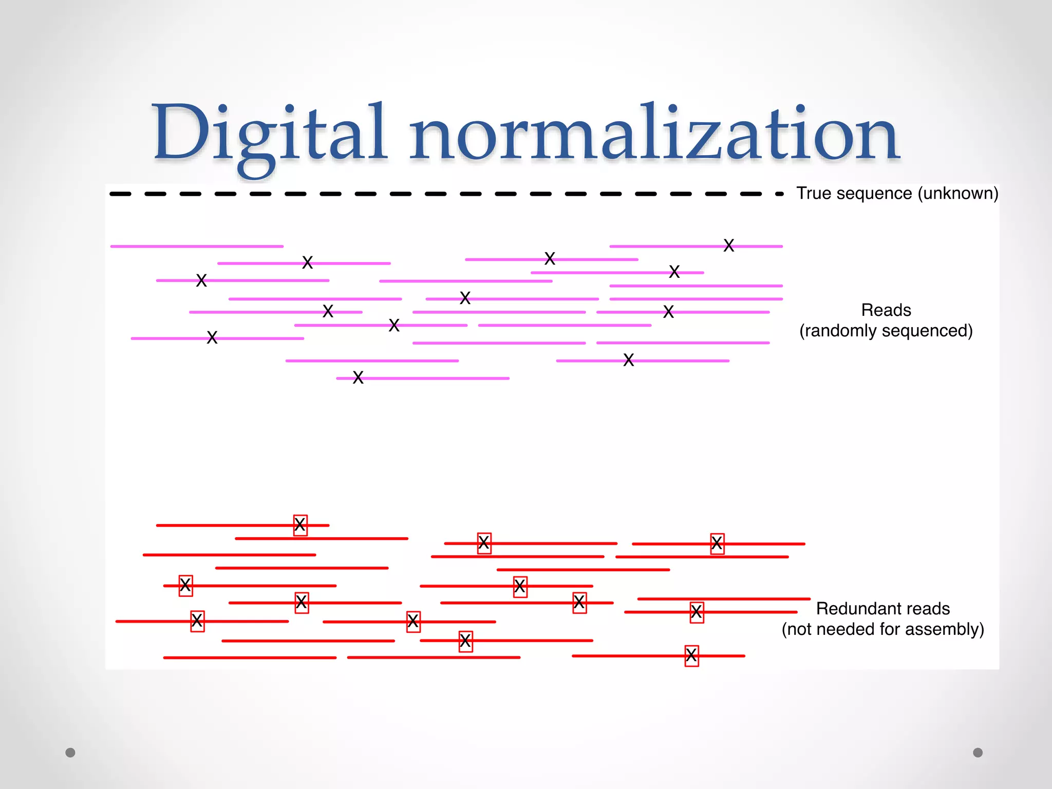 Digital normalization
 