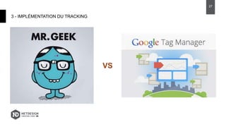 3 - IMPLÉMENTATION DU TRACKING
VS
27
 