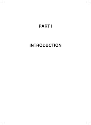 PART I
INTRODUCTION
 