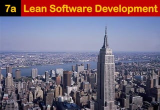 Lean Software Development7a
 