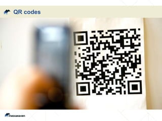 QR codes
 