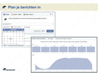 Plan je berichten in
 