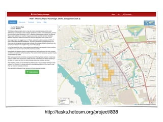 http://tasks.hotosm.org/project/838
 