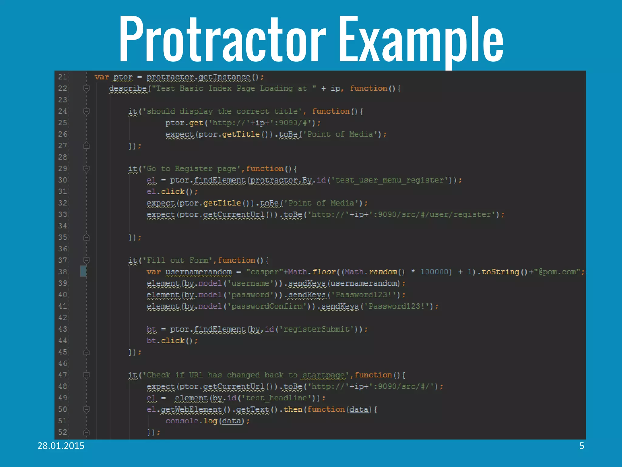 Protractor Example
28.01.2015 5