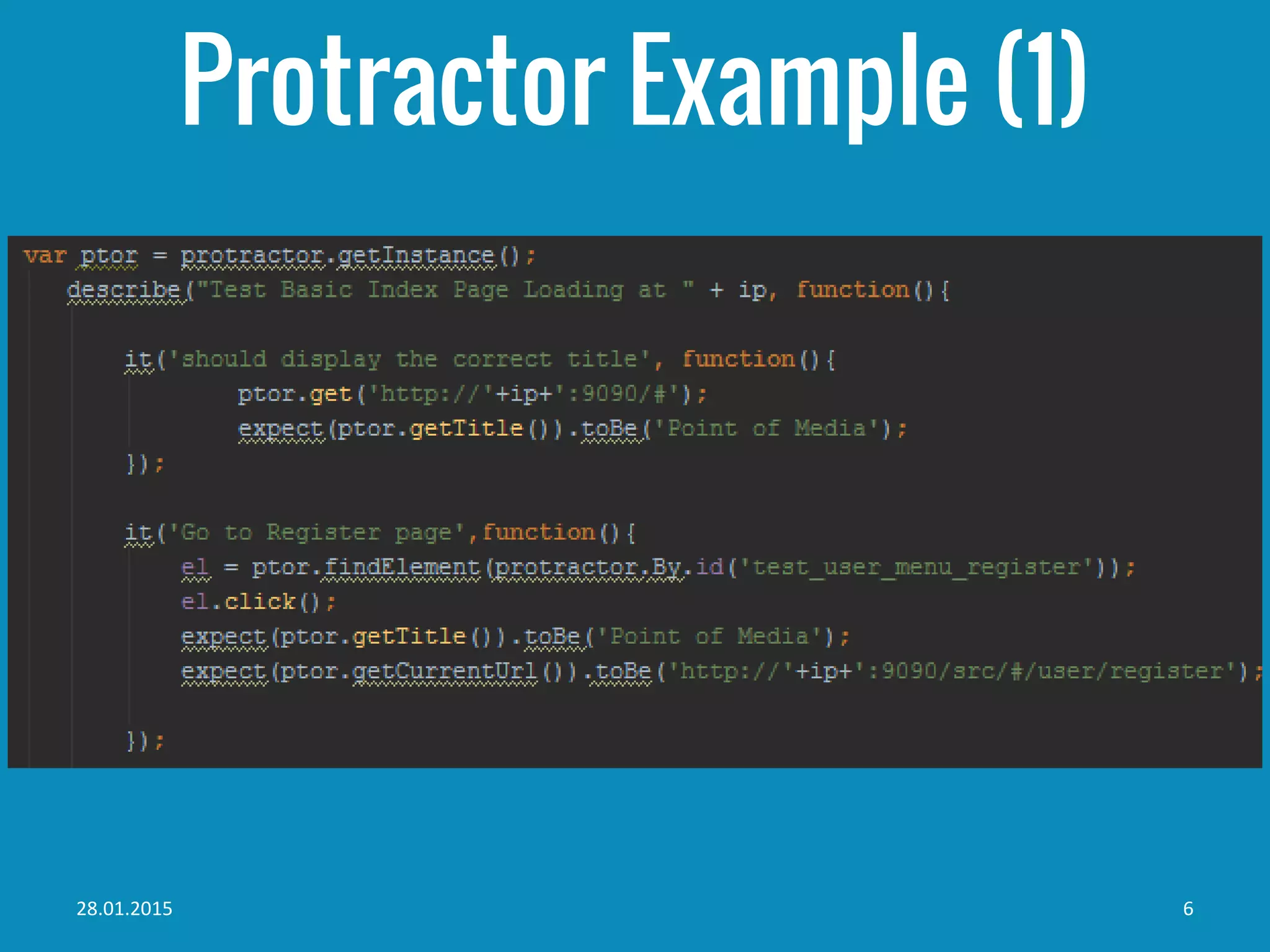 Protractor Example (1)
28.01.2015 6