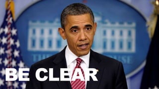 BE CLEAR
BE CLEAR
 