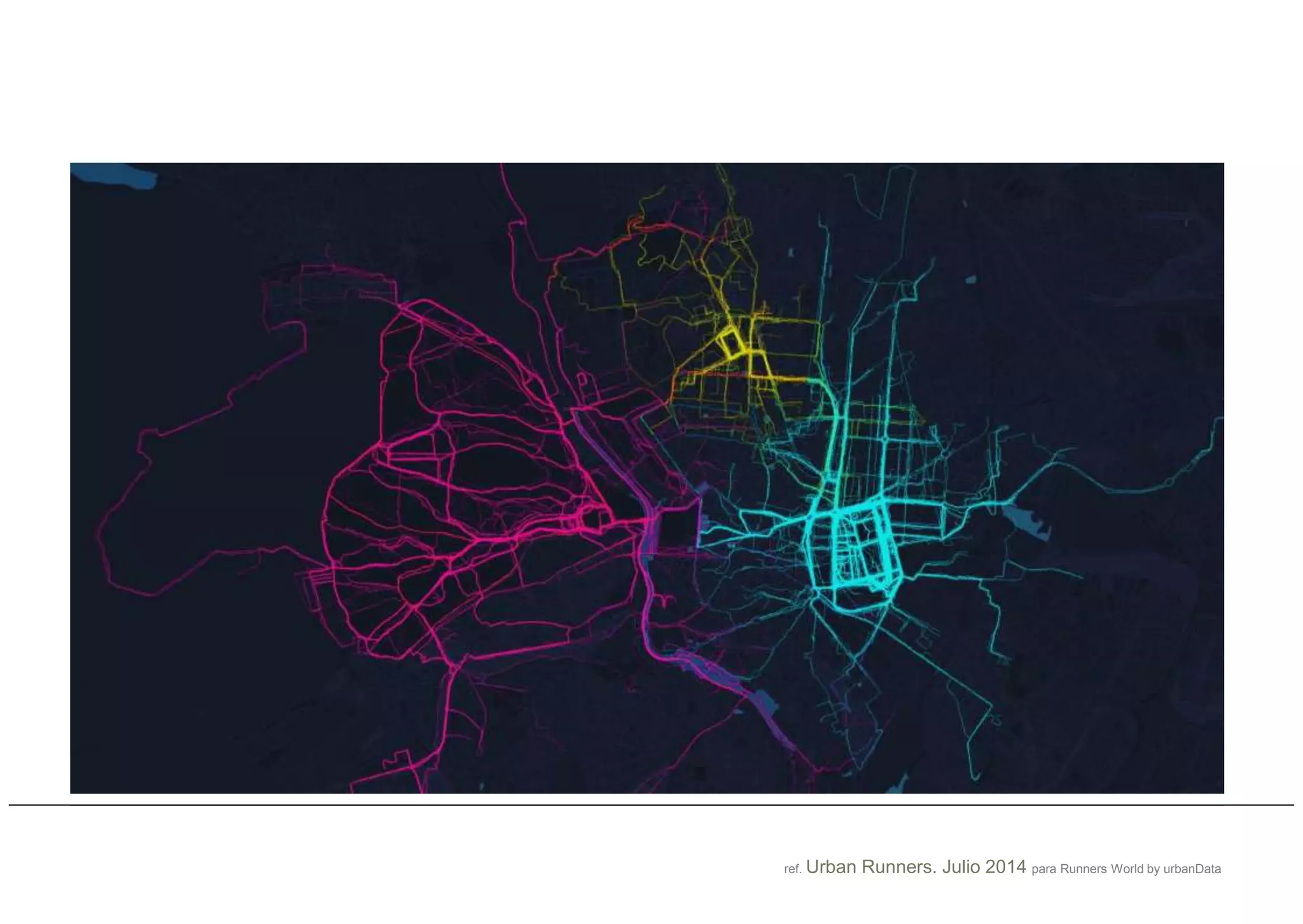 ref. Urban Runners. Julio 2014 para Runners World by urbanData
 