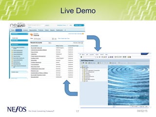 17
Live Demo
04/02/15
 