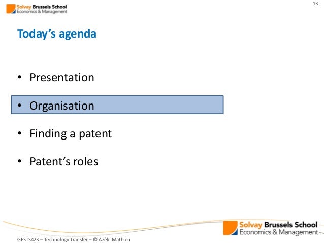 Ulb Intellectual Property Ulb Intellectual Property