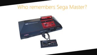 Who remembers Sega Master?
 