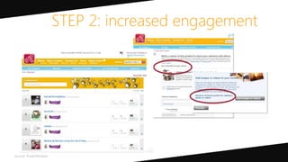 STEP 2: increased engagement
 