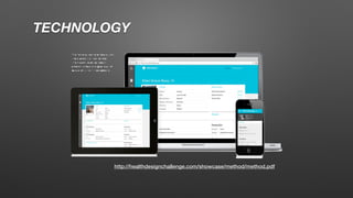 TECHNOLOGY
http://healthdesignchallenge.com/showcase/method/method.pdf
 